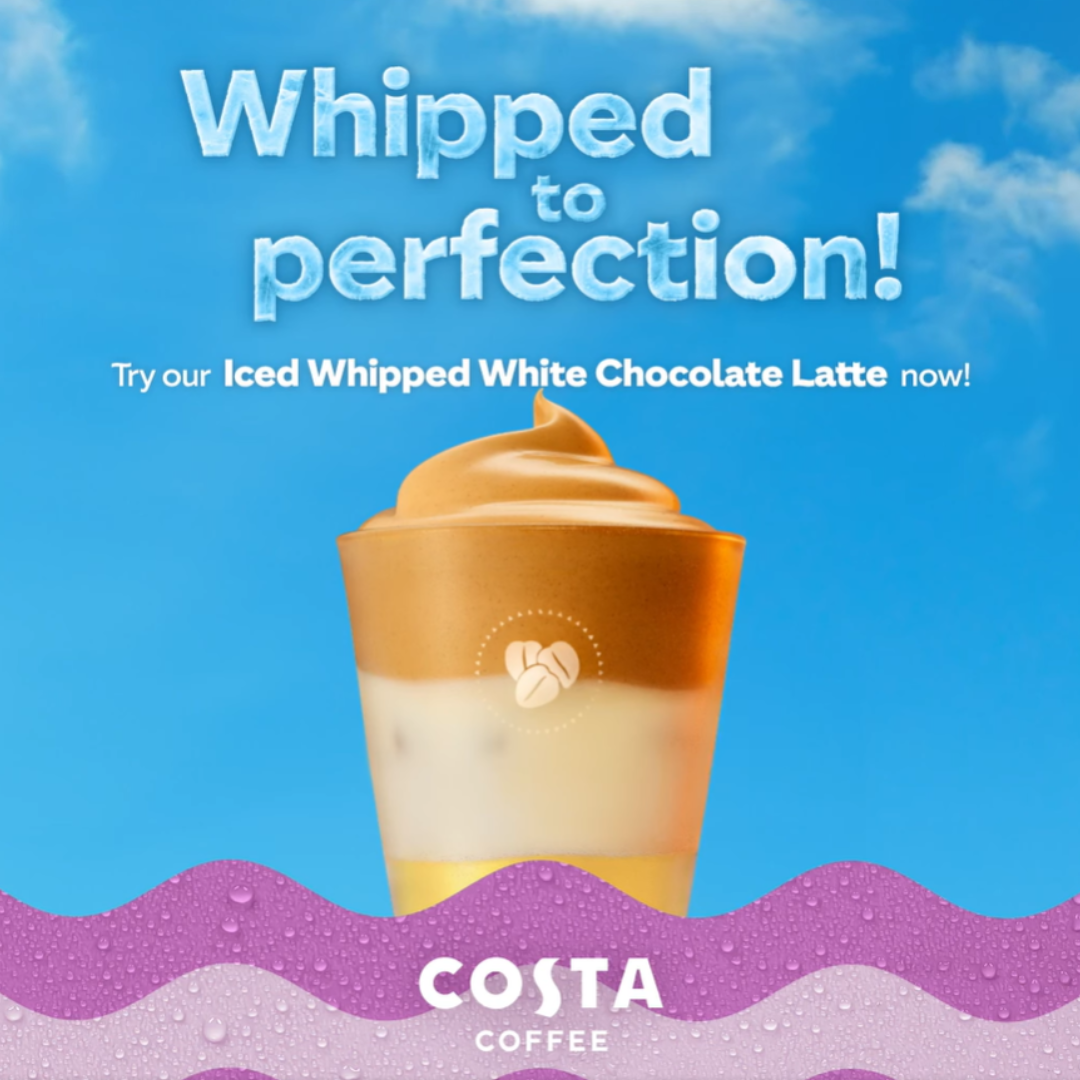 New Iced Whipped White Chocolate Latte