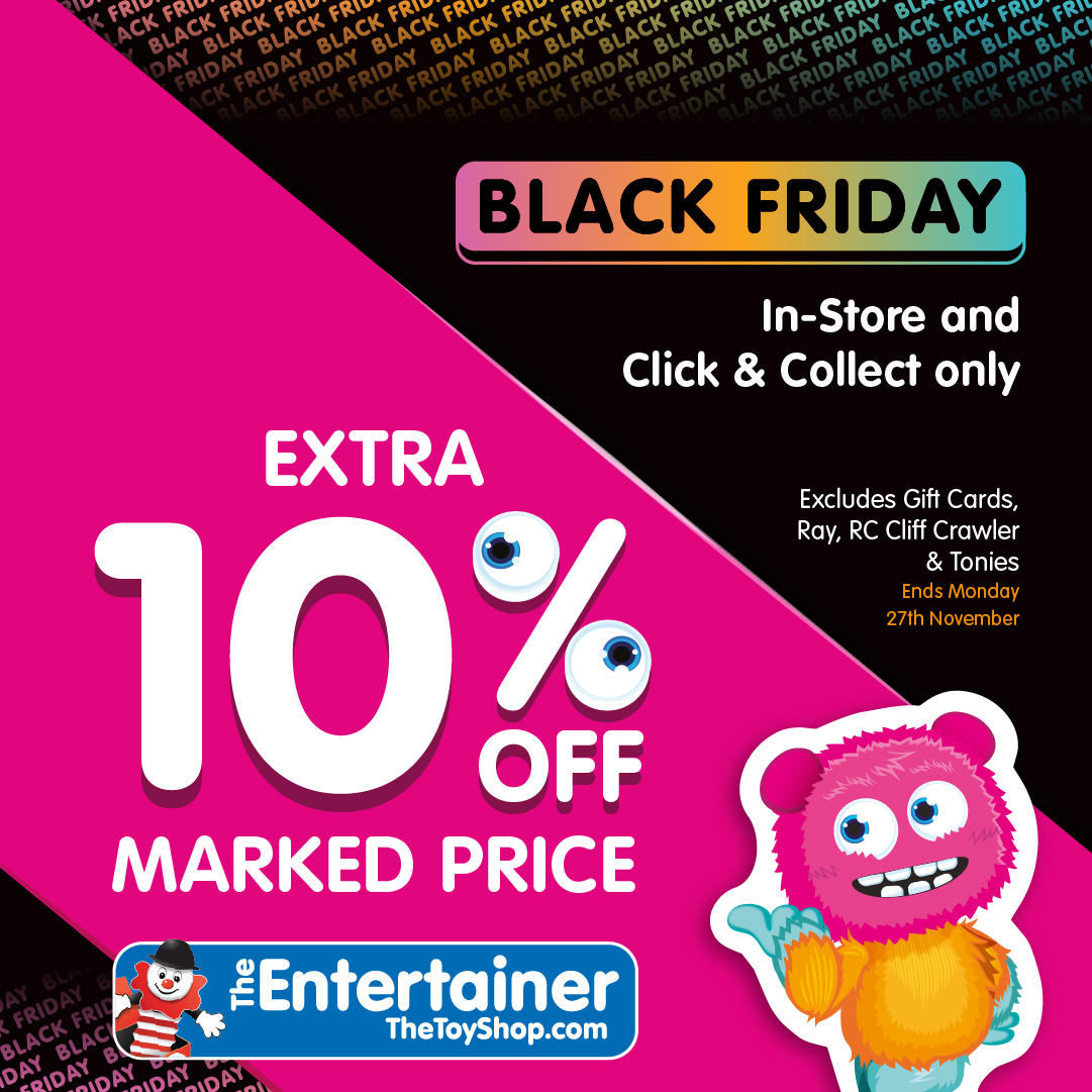 Black Friday – Extra 10% off Everything